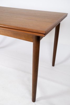 Danish Dining Table in Teak with Extensions, 1960s-UY-852219