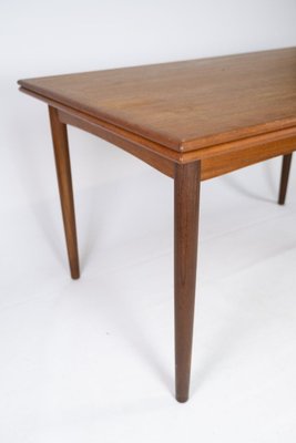 Danish Dining Table in Teak with Extensions, 1960s-UY-852219