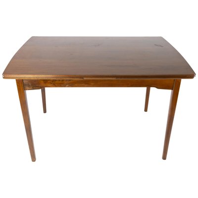 Danish Dining Table in Walnut with Extension, 1960s-UY-852220