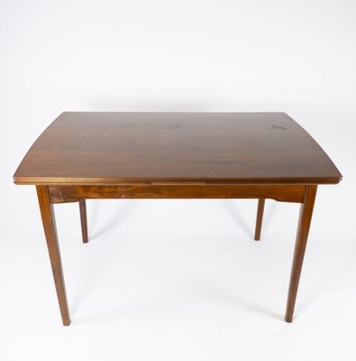 Danish Dining Table in Walnut with Extension, 1960s-UY-852220