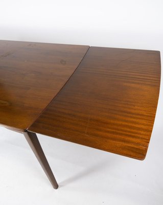 Danish Dining Table in Walnut with Extension, 1960s-UY-852220