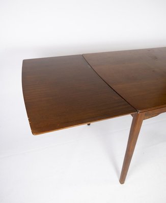 Danish Dining Table in Walnut with Extension, 1960s-UY-852220