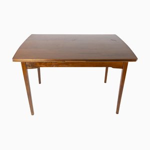 Danish Dining Table in Walnut with Extension, 1960s-UY-852220