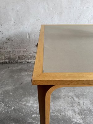 Danish Dining Table in Wood with with Grey Top from Magnus Olesen, 1970s-PDG-2016849