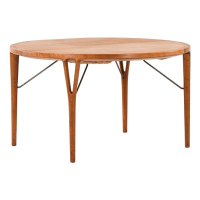 Danish Dining Table Produced by Helge Vestergaard Jensen for Peder Pedersen-SC-1175463