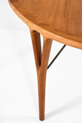 Danish Dining Table Produced by Helge Vestergaard Jensen for Peder Pedersen-SC-1175463