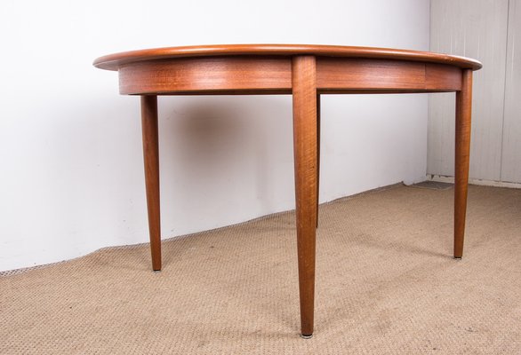 Danish Dinner Table in Teak by Gudme Mobelfabrik, 1960s-EMB-1730453