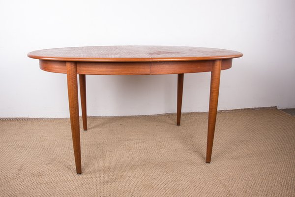 Danish Dinner Table in Teak by Gudme Mobelfabrik, 1960s-EMB-1730453