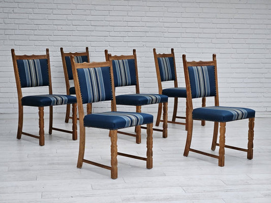 Danish Dinning Chairs, 1970s, Set of 6