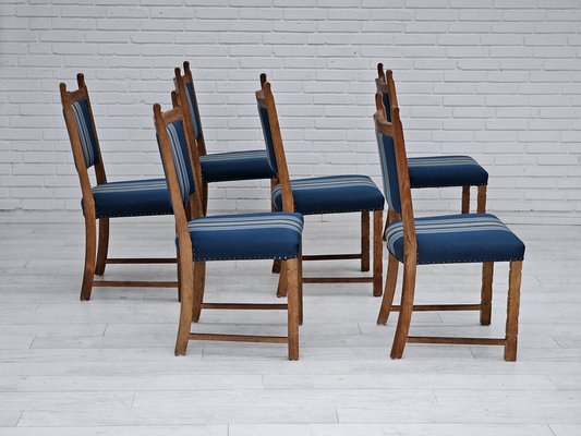 Danish Dinning Chairs, 1970s, Set of 6-TMW-1742502