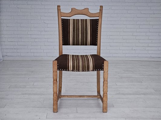 Danish Dinning Chairs in Oak, 1970s, Set of 6-TMW-1767936