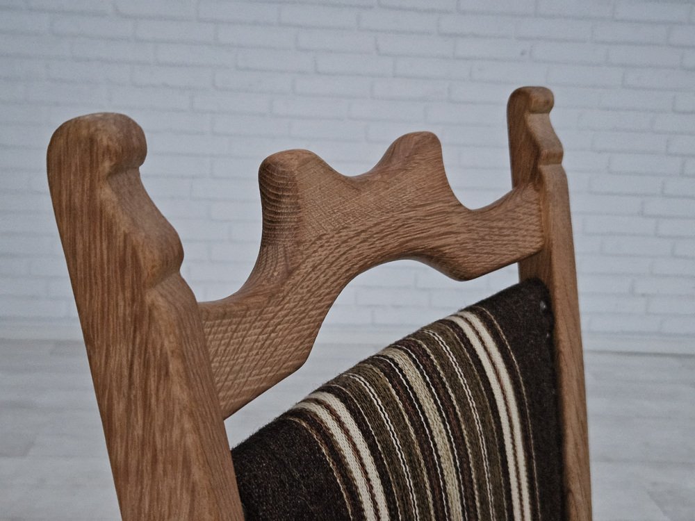 Danish Dinning Chairs in Oak, 1970s, Set of 6