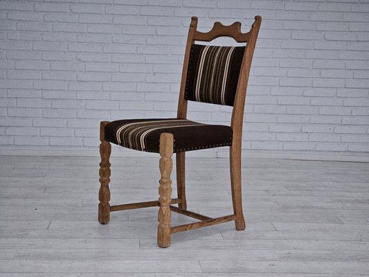 Danish Dinning Chairs in Oak, 1970s, Set of 6-TMW-1767936