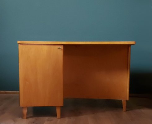 Danish Double-Sided Ash Desk, 1960s-KDW-1823881