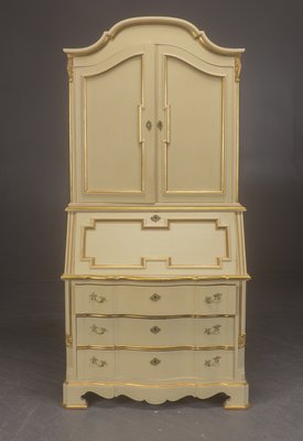 Danish Essay Secretary with Subtle Gilding-VAP-1145778