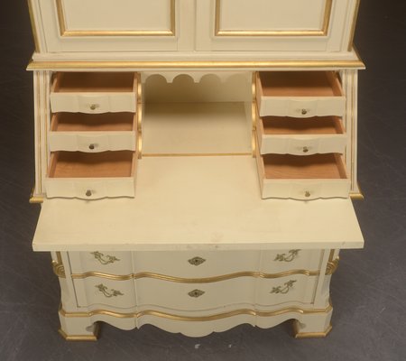 Danish Essay Secretary with Subtle Gilding-VAP-1145778