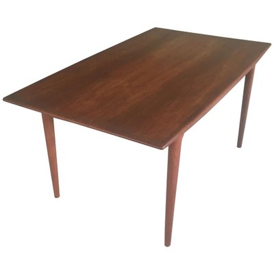 Danish Expandable Teak Dining Table by Alfred Christensen for Slagelse Mobler, 1950s-VVO-1974182