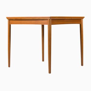 Danish Extendable and Reversible Side Table in Teak by Poul Hundevad for Hundevad & Co., 1960s-ZZH-1250511