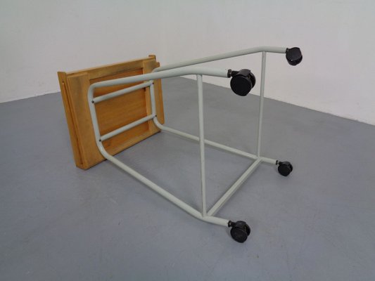 Danish Extendable Architect Table, 1960s-RDW-836285