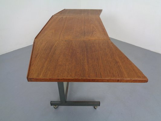 Danish Extendable Architect Table from Elmo, 1960s-RDW-837583