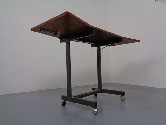 Danish Extendable Architect Table from Elmo, 1960s-RDW-837583