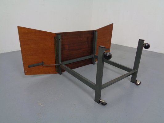 Danish Extendable Architect Table from Elmo, 1960s-RDW-837583