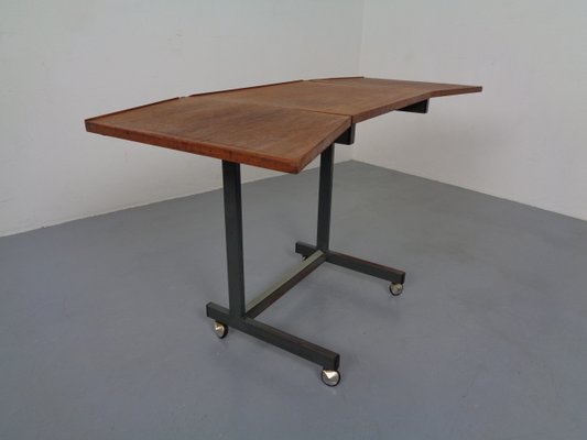 Danish Extendable Architect Table from Elmo, 1960s-RDW-837583