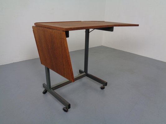 Danish Extendable Architect Table from Elmo, 1960s-RDW-837583