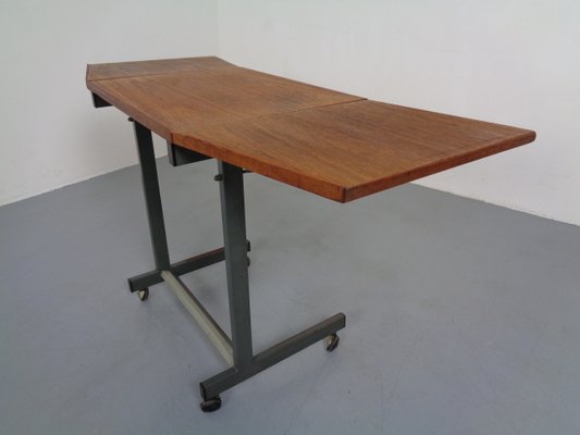 Danish Extendable Architect Table from Elmo, 1960s-RDW-837583