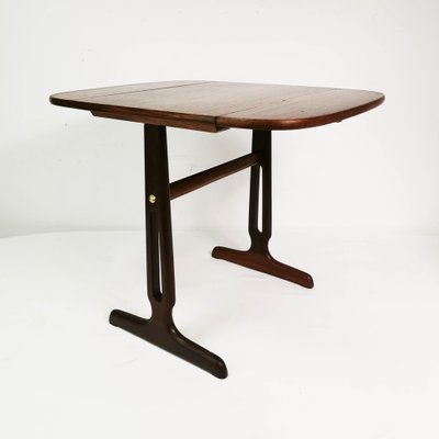 Danish Extendable Table in Teak and Rosewood, 1960s-ZTG-1249090