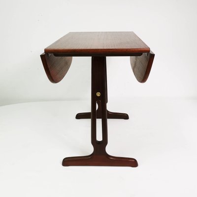 Danish Extendable Table in Teak and Rosewood, 1960s-ZTG-1249090