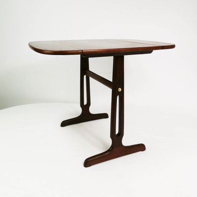 Danish Extendable Table in Teak and Rosewood, 1960s-ZTG-1249090