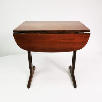 Danish Extendable Table in Teak and Rosewood, 1960s-ZTG-1249090