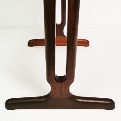 Danish Extendable Table in Teak and Rosewood, 1960s-ZTG-1249090