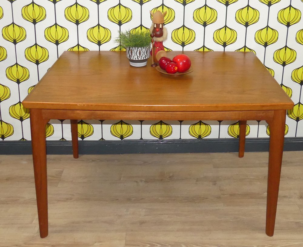 Danish Extendable Table in Teak by Grete Jalk for Glostrup, 1960s