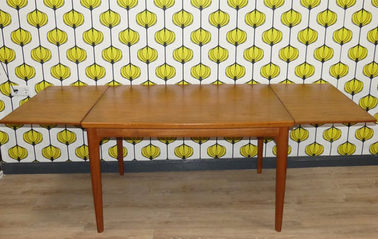 Danish Extendable Table in Teak by Grete Jalk for Glostrup, 1960s