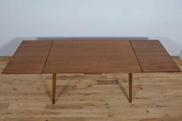 Danish Extendable Teak Dining Table, 1960s-NIT-1448761