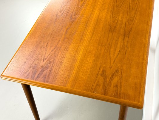 Danish Extendable Teak Dining Table, 1960s-QEQ-2035646