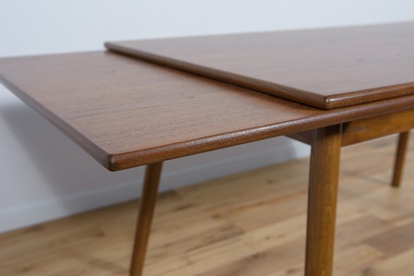 Danish Extendable Teak Dining Table, 1960s-NIT-1448761