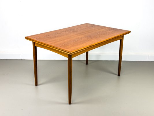 Danish Extendable Teak Dining Table, 1960s-QEQ-2035646