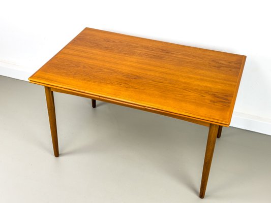 Danish Extendable Teak Dining Table, 1960s-QEQ-2035646