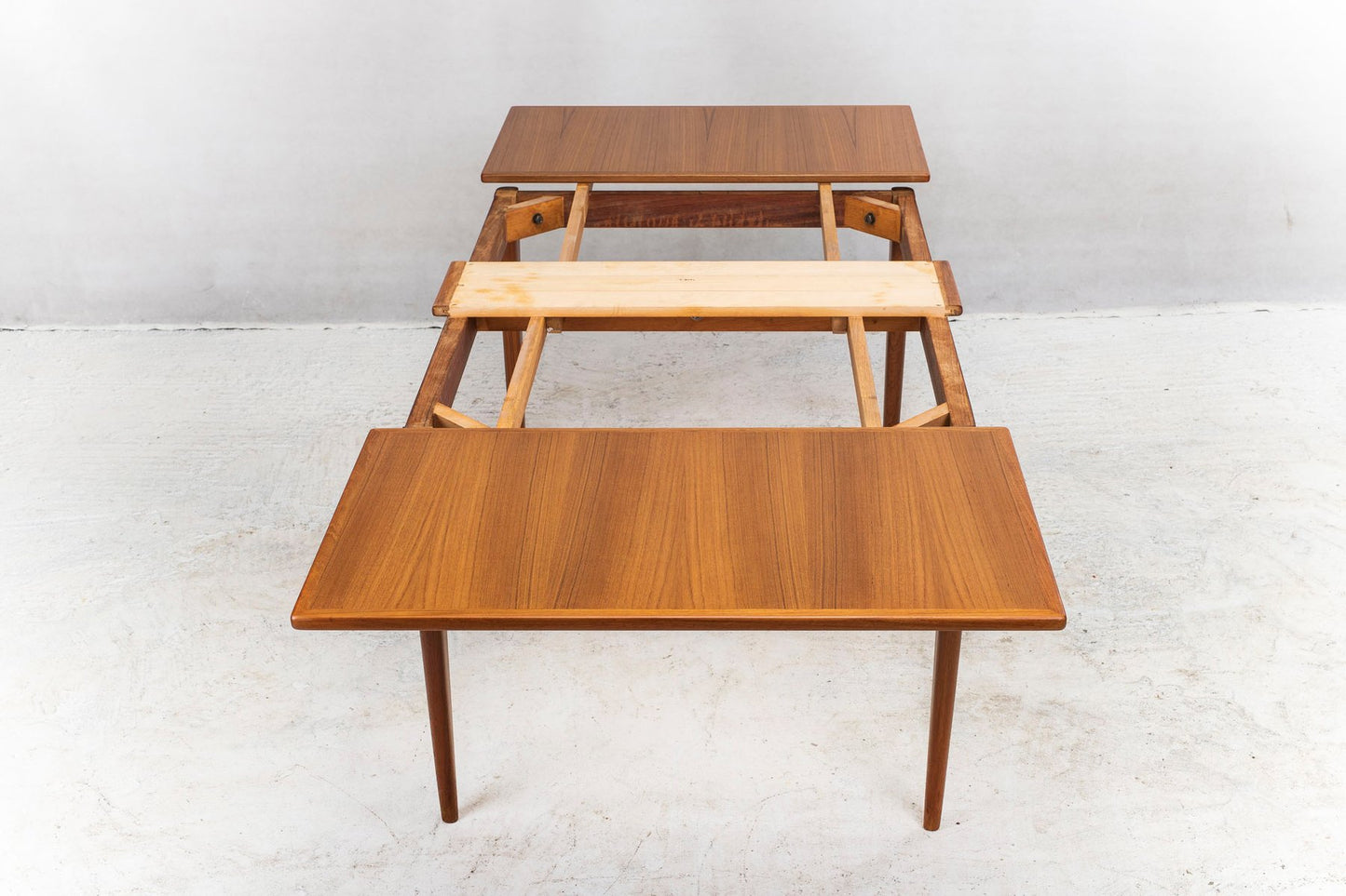 Danish Extendable Teak No. 254 Dining Table by Niels Otto Møller for J.L. Møllers, 1960s-ZZH-705798