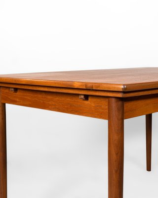 Danish Extending Dining Table in Teak, 1960s-DIP-1746989