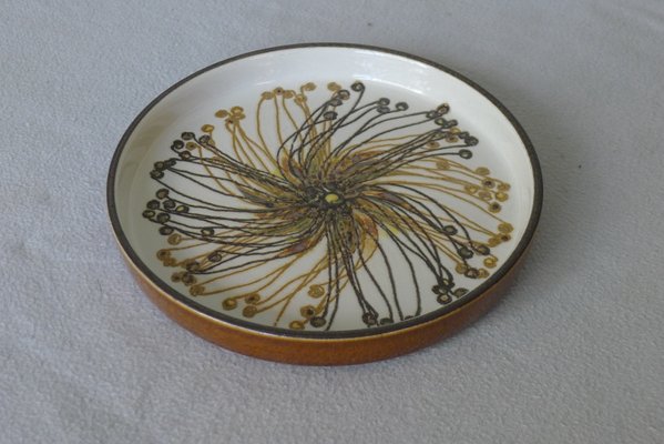 Danish Faience Ceramic Round Baca Bowl by Ellen Malmer for Royal Copenhagen, 1960s-VRE-767031