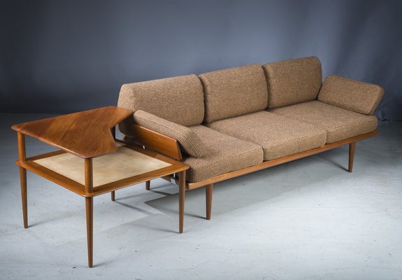 Danish FD417 Minerva Sofa in Teak by Peter Hvidt and Orla Molgaard-Nielsen for France & Son, 1960s-ZZH-1366655