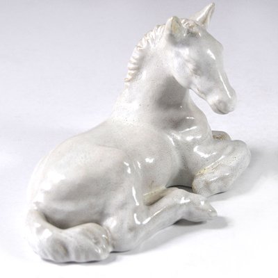 Danish Figure of Lying Horse from Michael Andersen & Son, 1960s-GIW-1702002