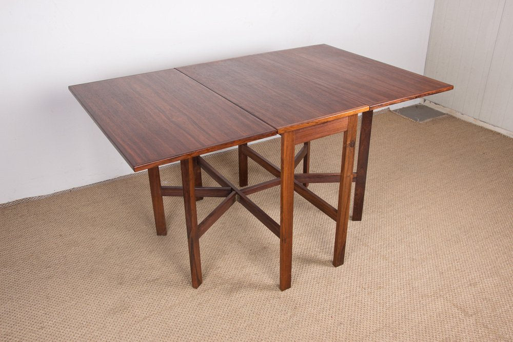 Danish Foldable Table in Rosewood, 1960