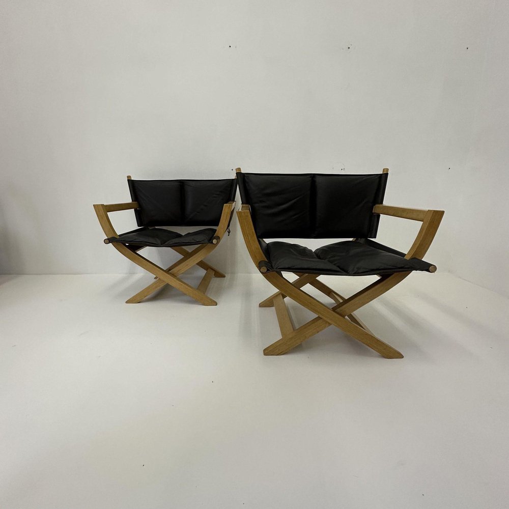 Danish Folding Chairs from Westnofa, 1970s, Set of 2