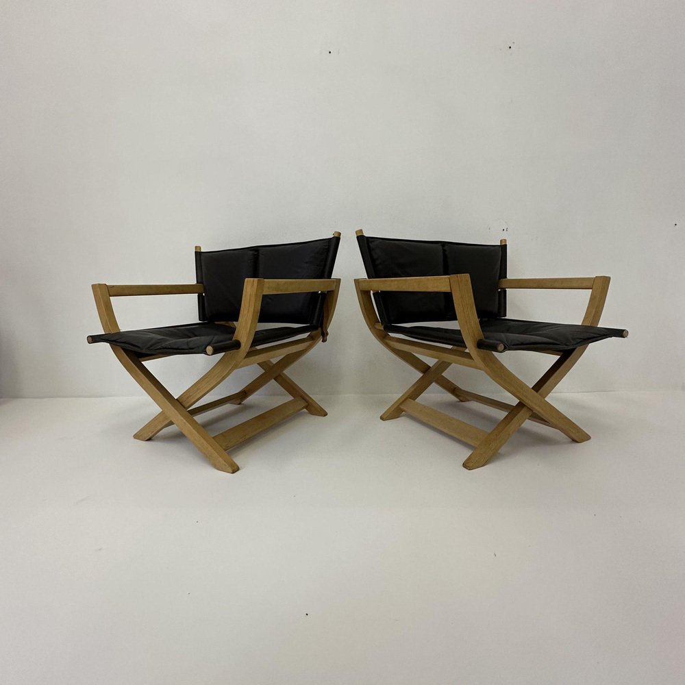 Danish Folding Chairs from Westnofa, 1970s, Set of 2