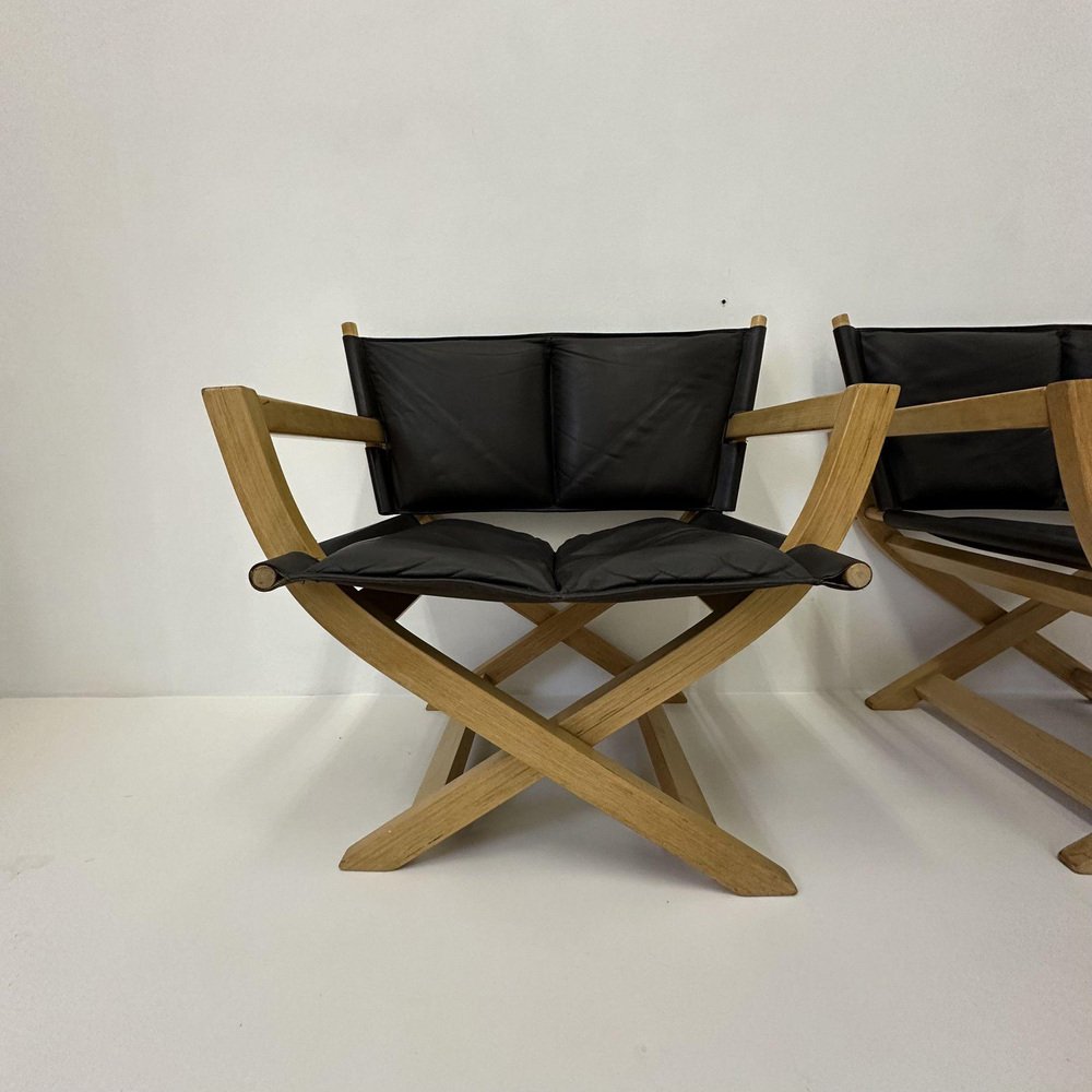 Danish Folding Chairs from Westnofa, 1970s, Set of 2